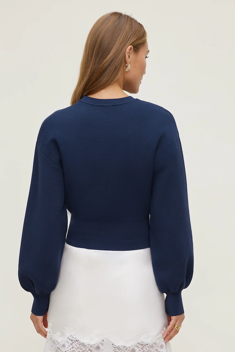 Balloon Sleeve Sweater