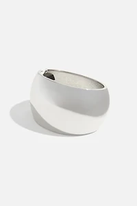 Oversized Chunky Snap Bangle Bracelet