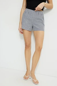 Clean Gingham Shorts