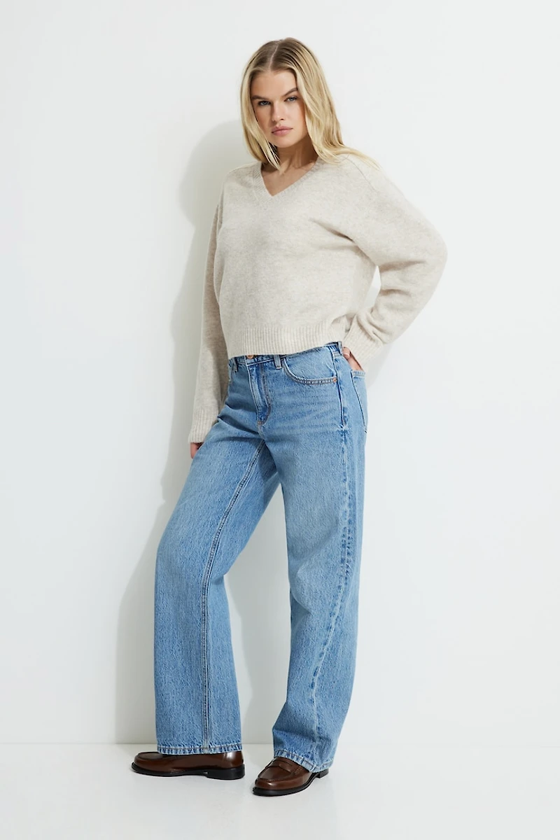 Chandail à col en V Heavenlyarnᴹᶜ