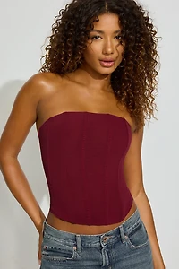 Mesh Longline Tube Corset