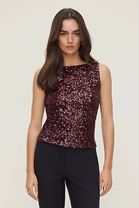 Nola Sequin Tank Top