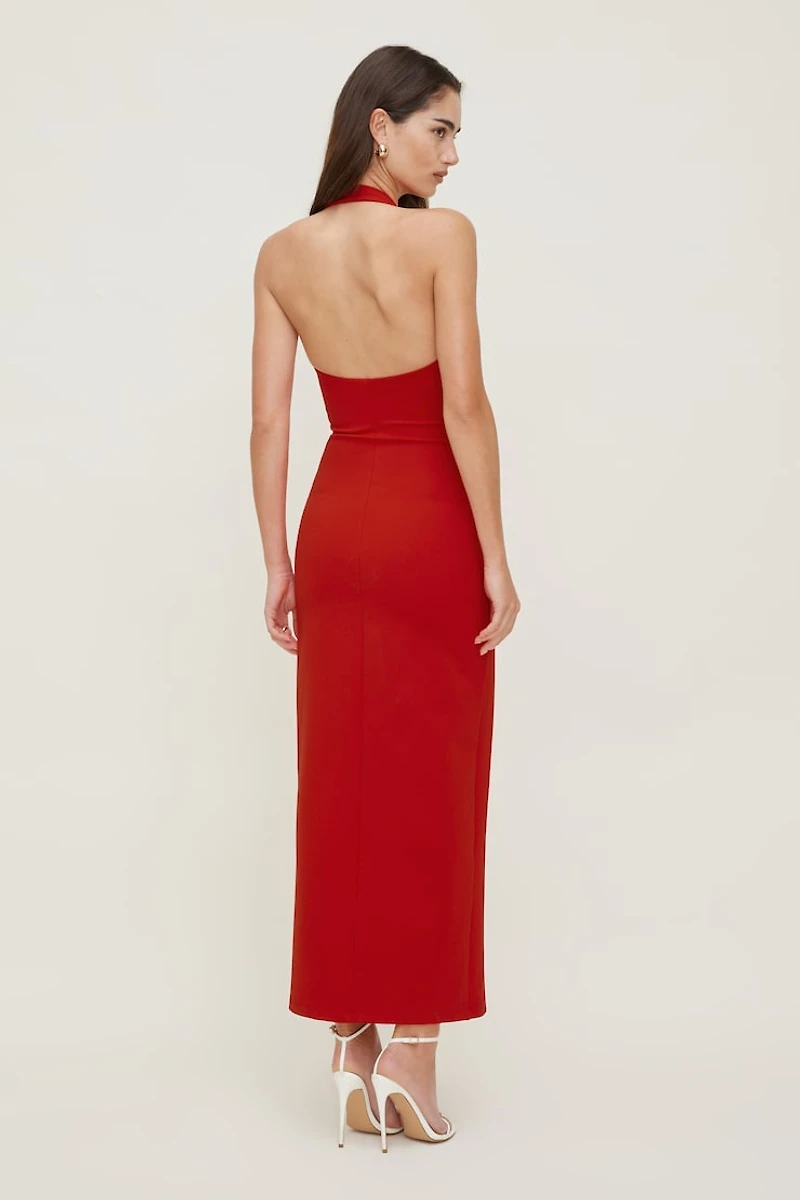 Miya Ponte Maxi Dress