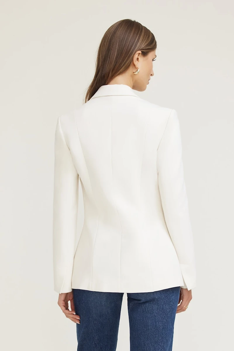 Fitted Single Button Blazer