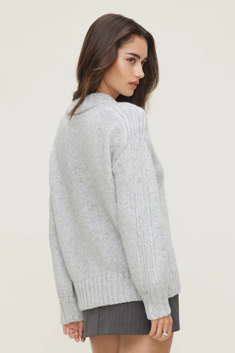 Mabel Chunky Crewneck Sweater