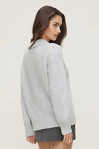 Mabel Chunky Crewneck Sweater