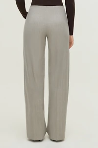 Frankie Pinstripe Slim Bootcut Pants