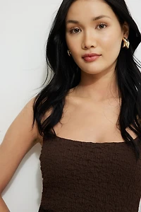 Simona Textured Maxi Dress