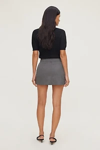 Josefine Pinstripe Mini Skort