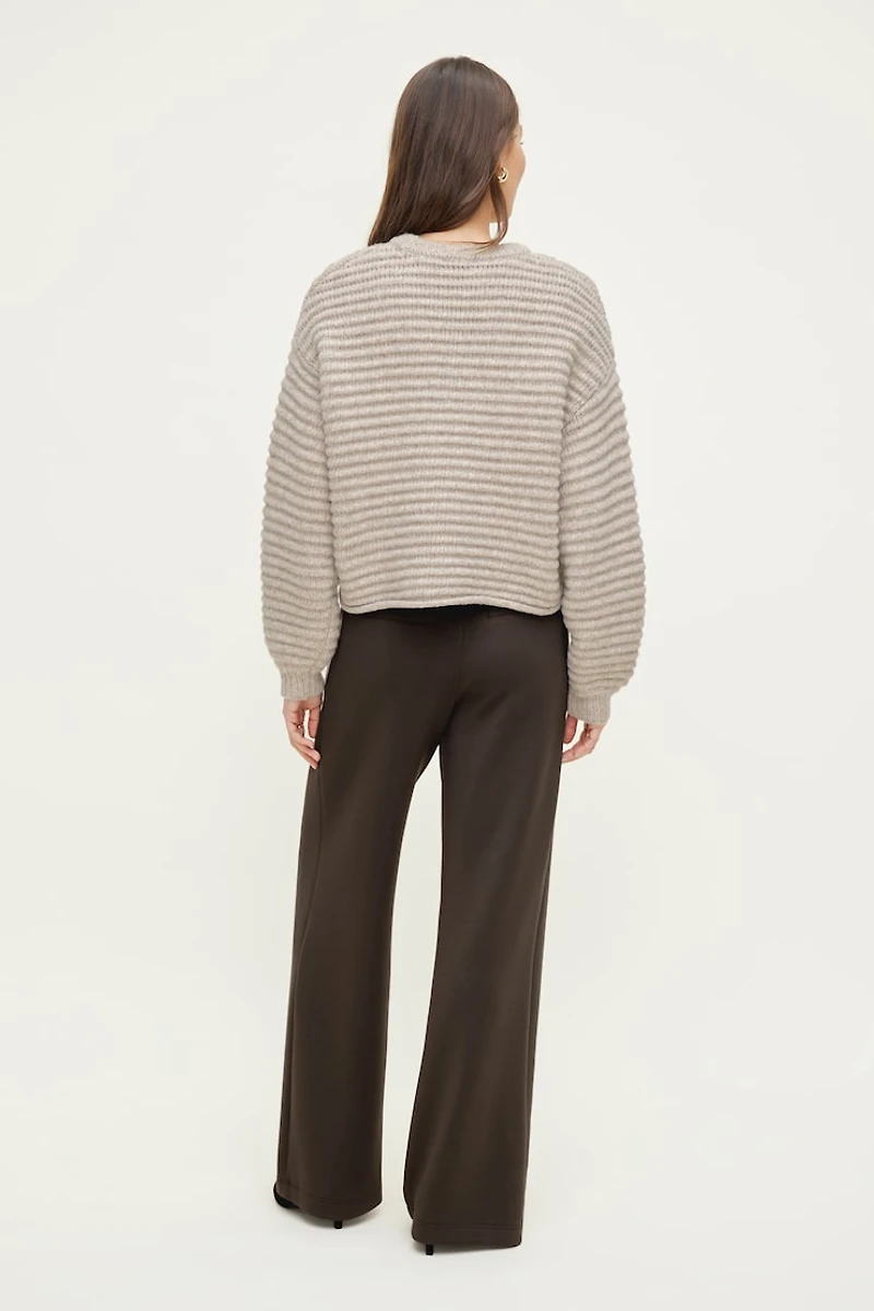 Chandail en tricot côtelé Lorelai