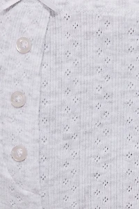 Tiny Pointelle Lettuce Edge Shorts