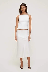 Sculpt Strappy Boat Neck Tank Top