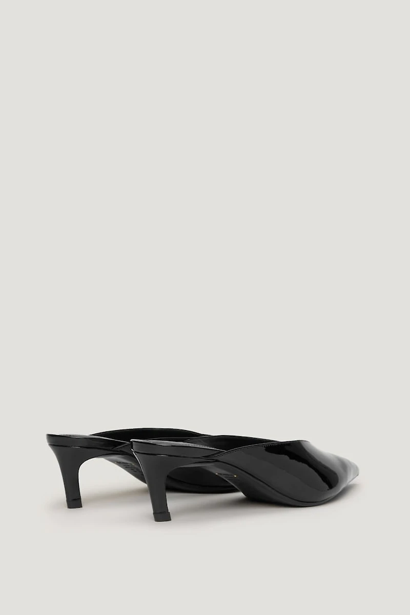 SCHUTZ | Loren Patent Heeled Mules
