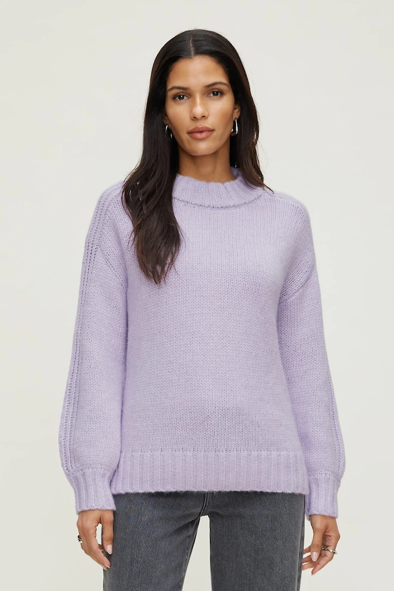 Mabel Chunky Crewneck Sweater