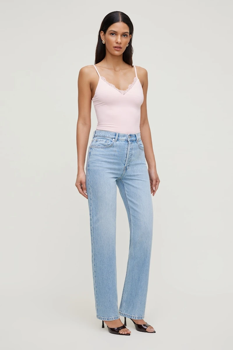 Sculpt Lace Trim Cami Top