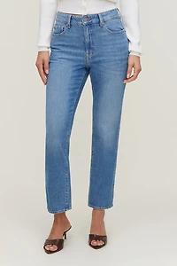 Frenchie High Rise Slim Leg Jeans