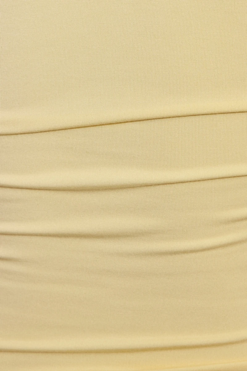 Smooth One Shoulder Draped Top