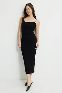 Simona Textured Maxi Dress