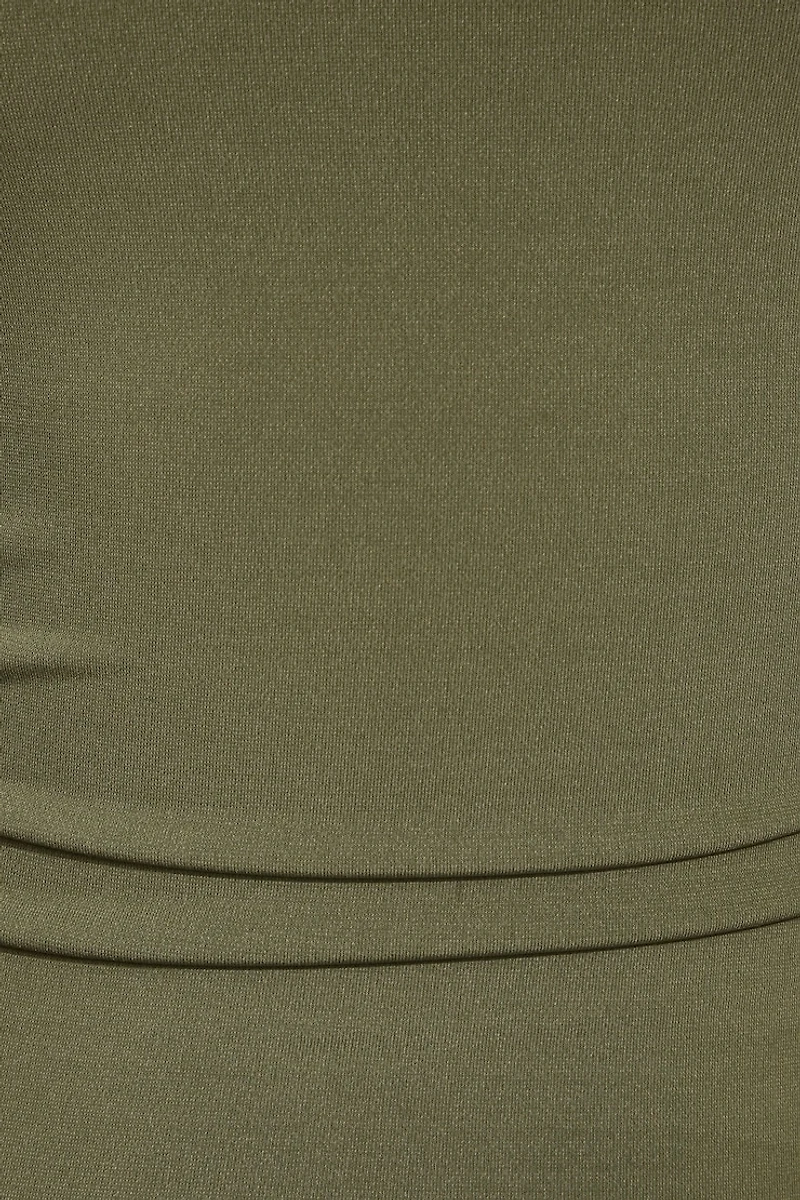 Long Sleeve Cowl Back Top