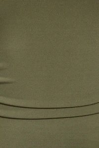 Long Sleeve Cowl Back Top