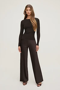 Tedi Ribbed Long Sleeve T Shirt