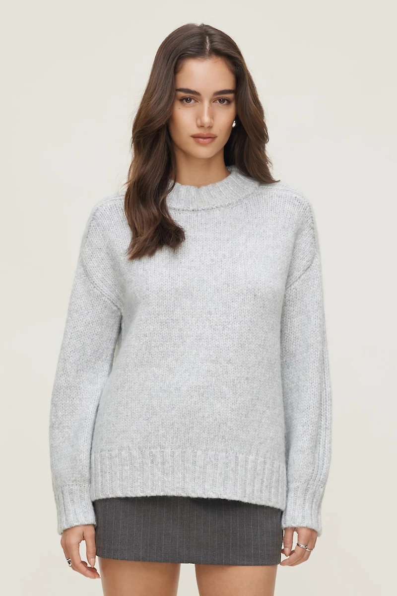 Mabel Chunky Crewneck Sweater