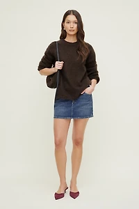Gia Mini Denim Skort