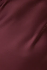 Sage Satin Maxi Dress