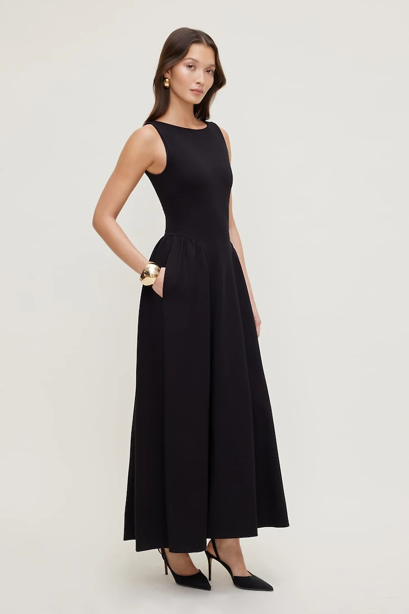 Iris Ponte Maxi Dress
