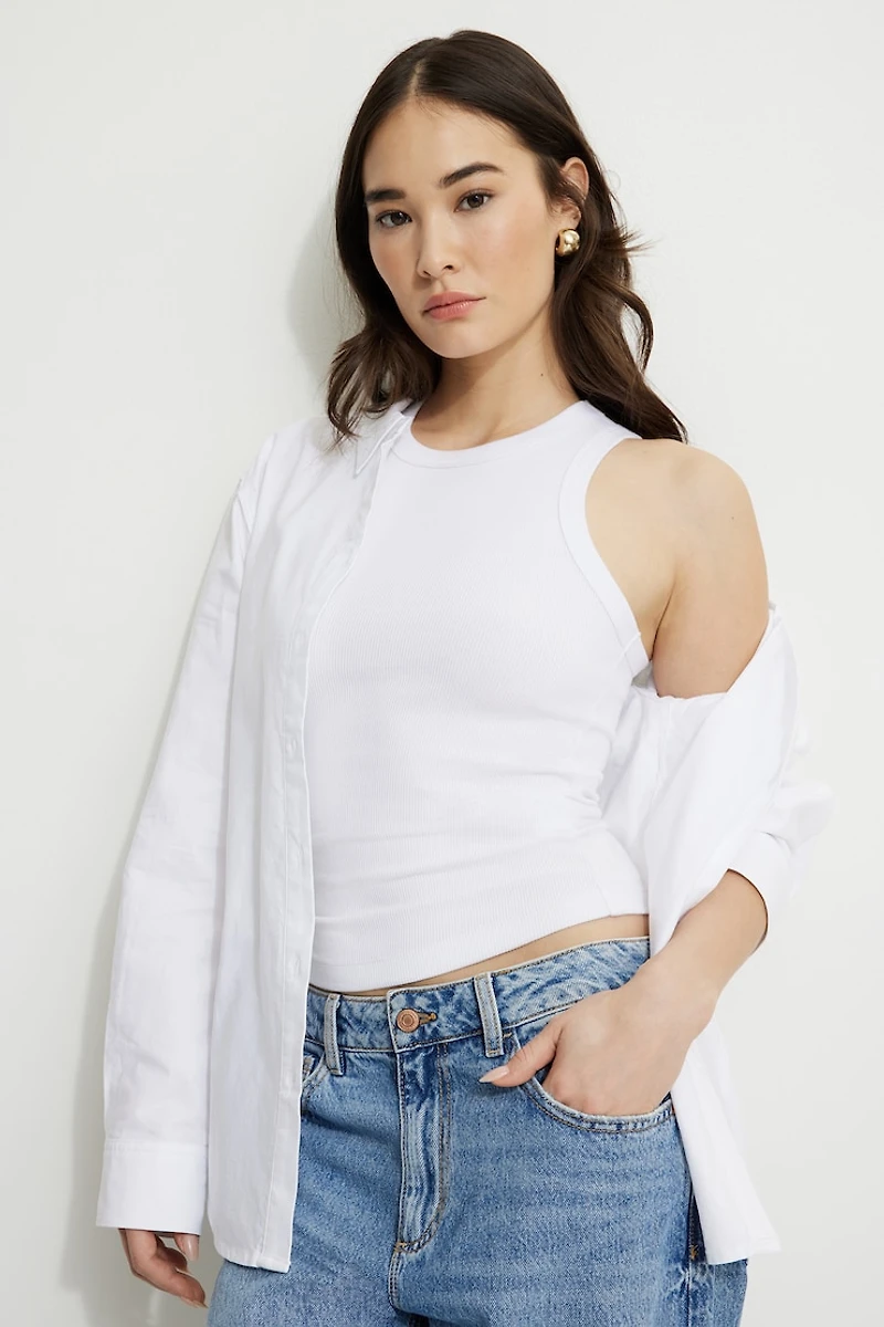 Tedi Ribbed Tank Top