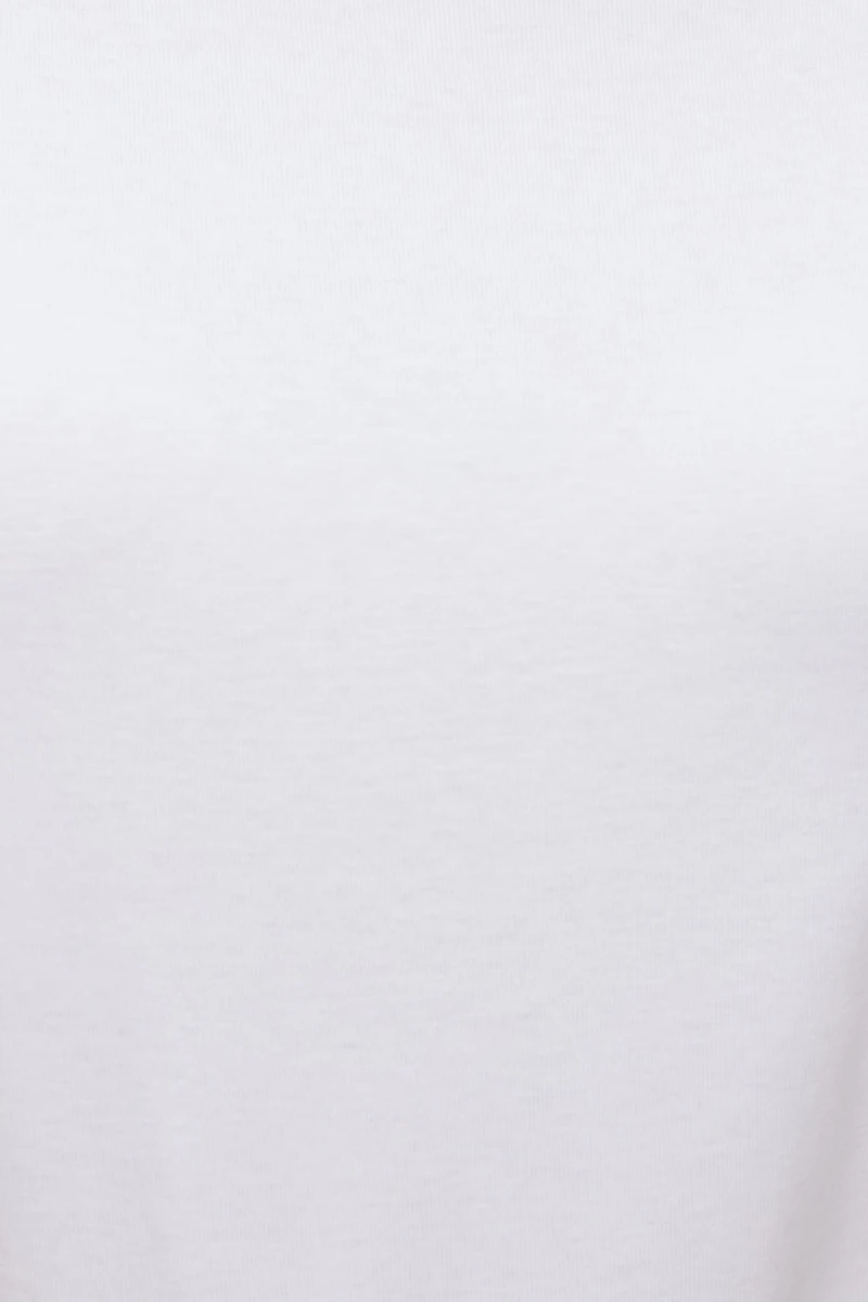 T-shirt ajusté en coton Emy