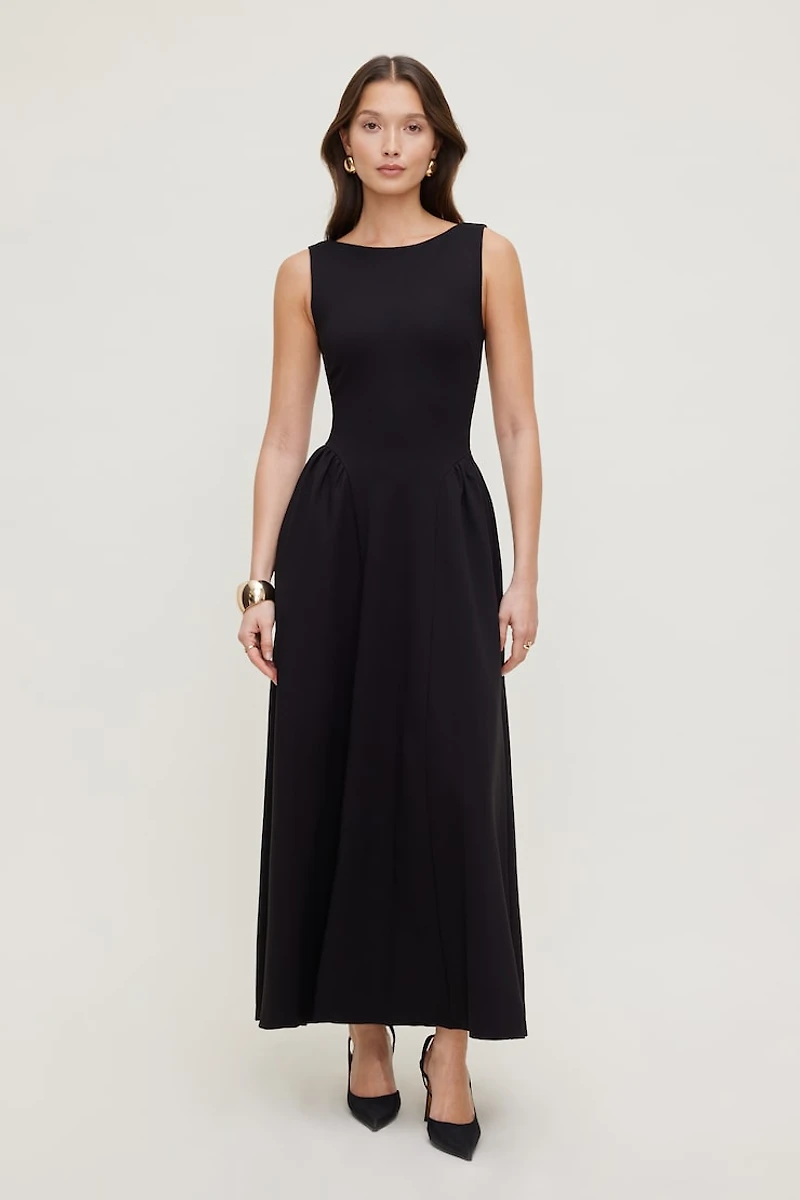 Iris Ponte Maxi Dress