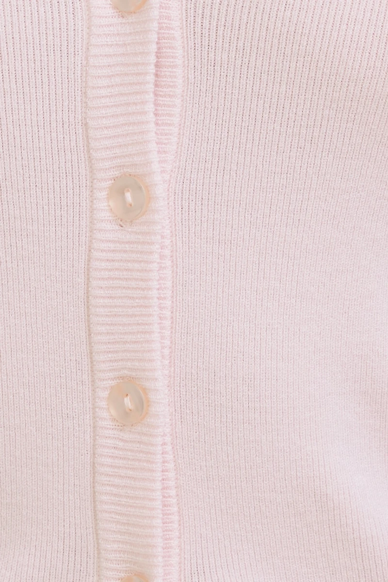 Cardigan à col rond Rebecca