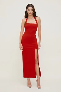 Robe maxi en point de Rome Miya