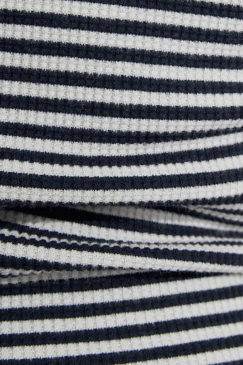 Waffle Henley Tank Top