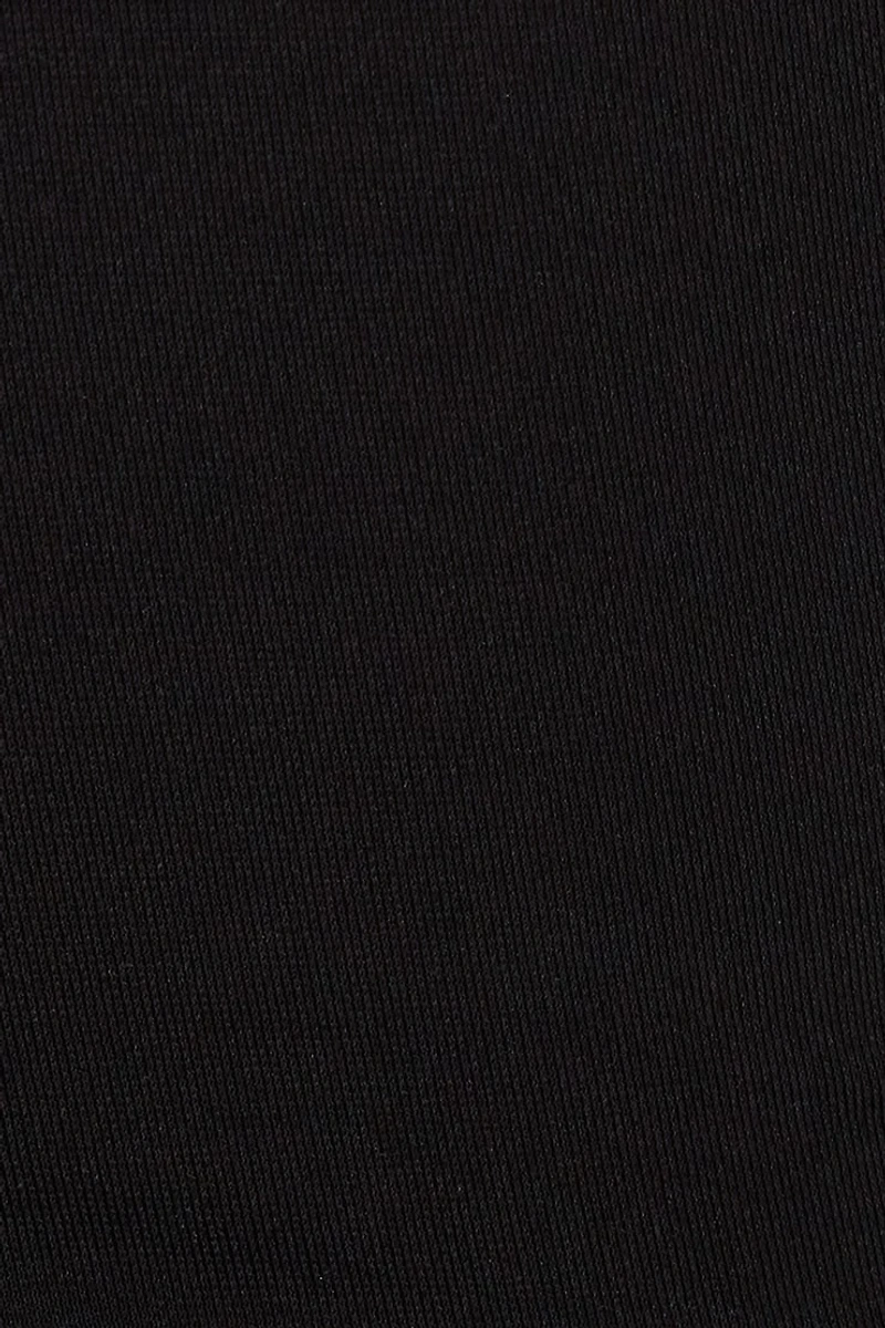 Plunge Neck Long Sleeve Top