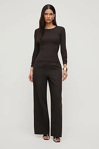 Leo Linen Wide Leg Pants