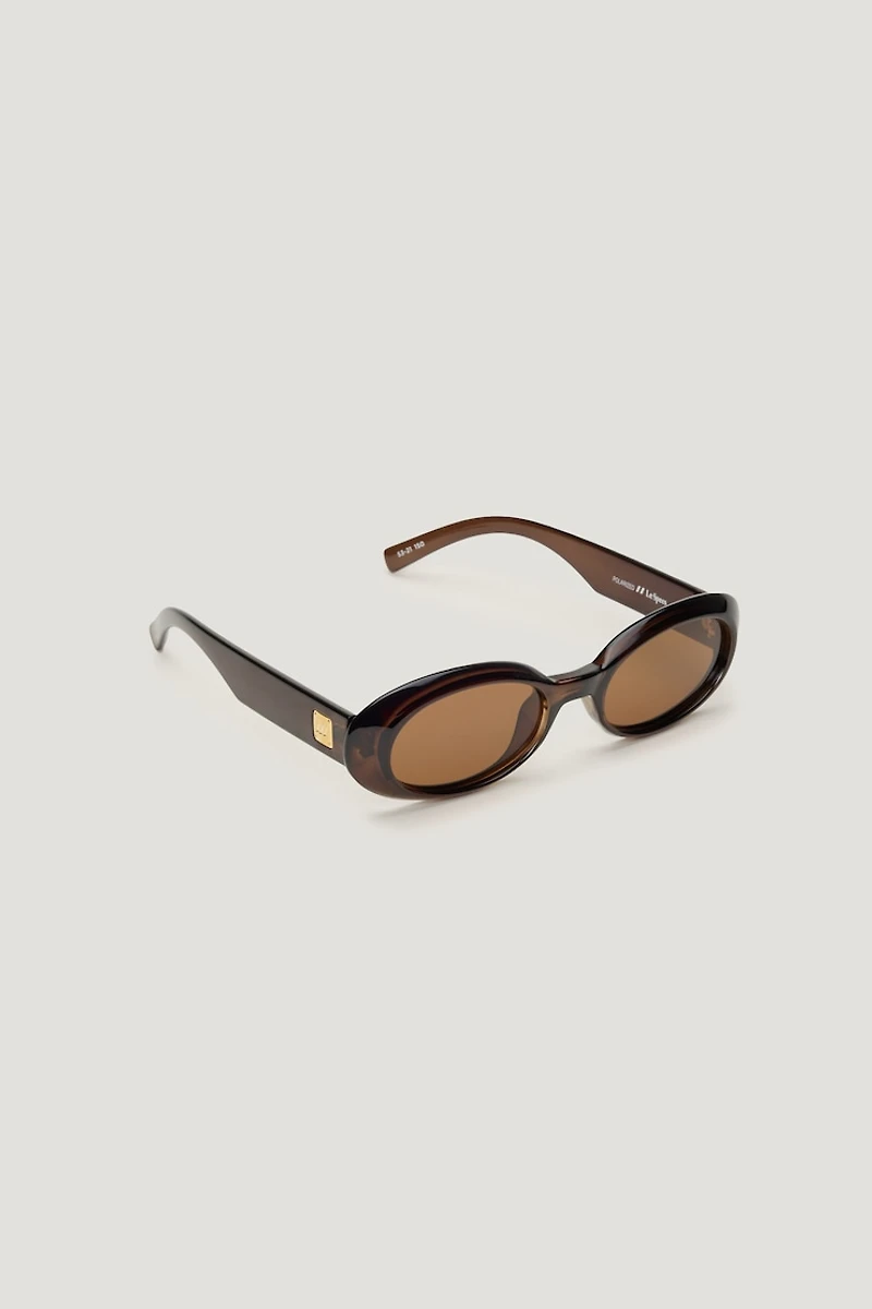 LE SPECS | Work It! Oval Sunglasses