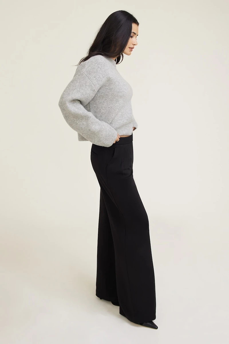 Anywear Pleated Wide Leg Pants