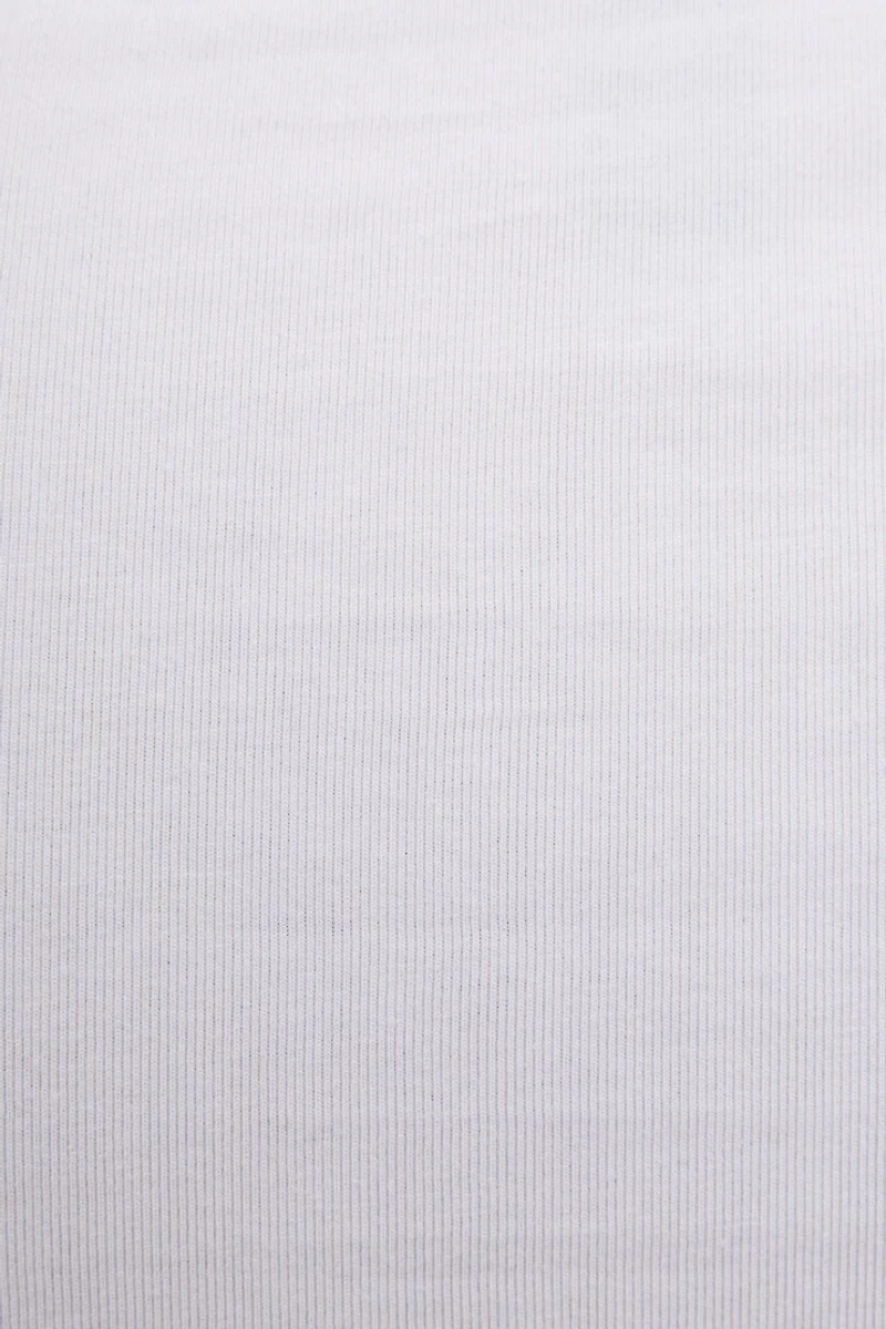 T-shirt long à col rond Estelle