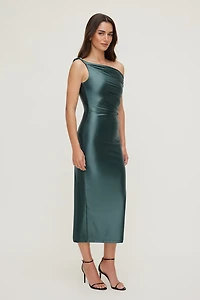 Jayde Stretch Satin Maxi Dress