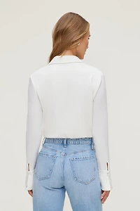 Sculpt Collared Bodysuit