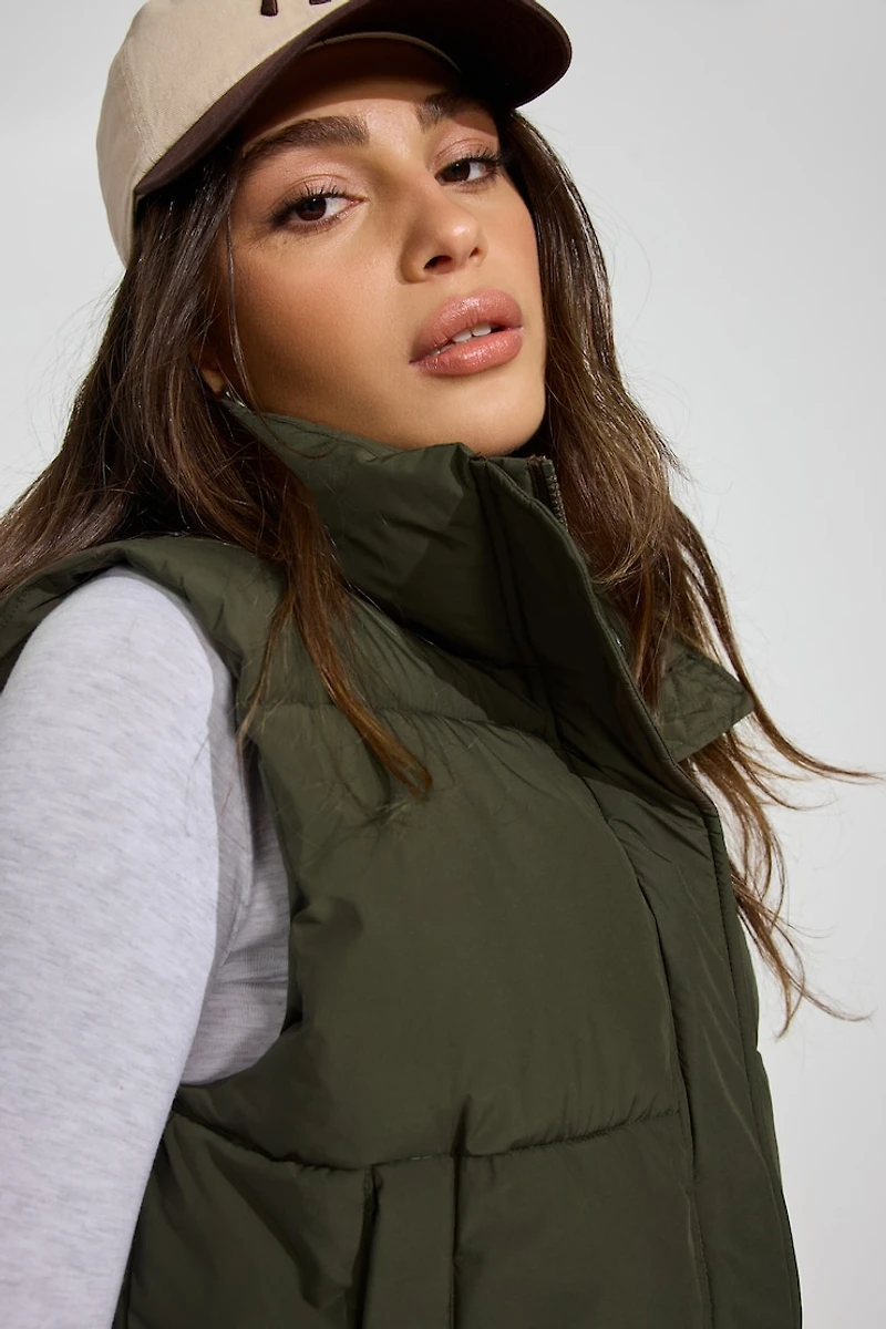 Miniveste matelassée