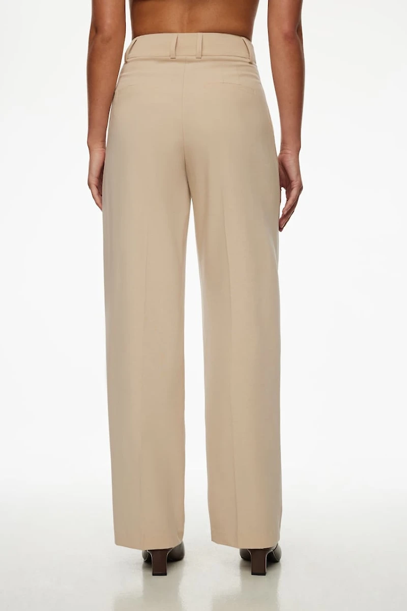 Sofia Pleated Straight Pants