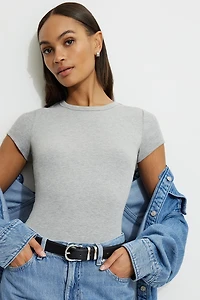 Classic Faux Leather Belt