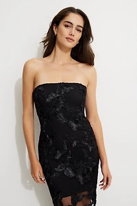 Robe tube midi Elisa