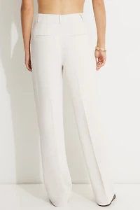 Pantalon fluide à jambe droite