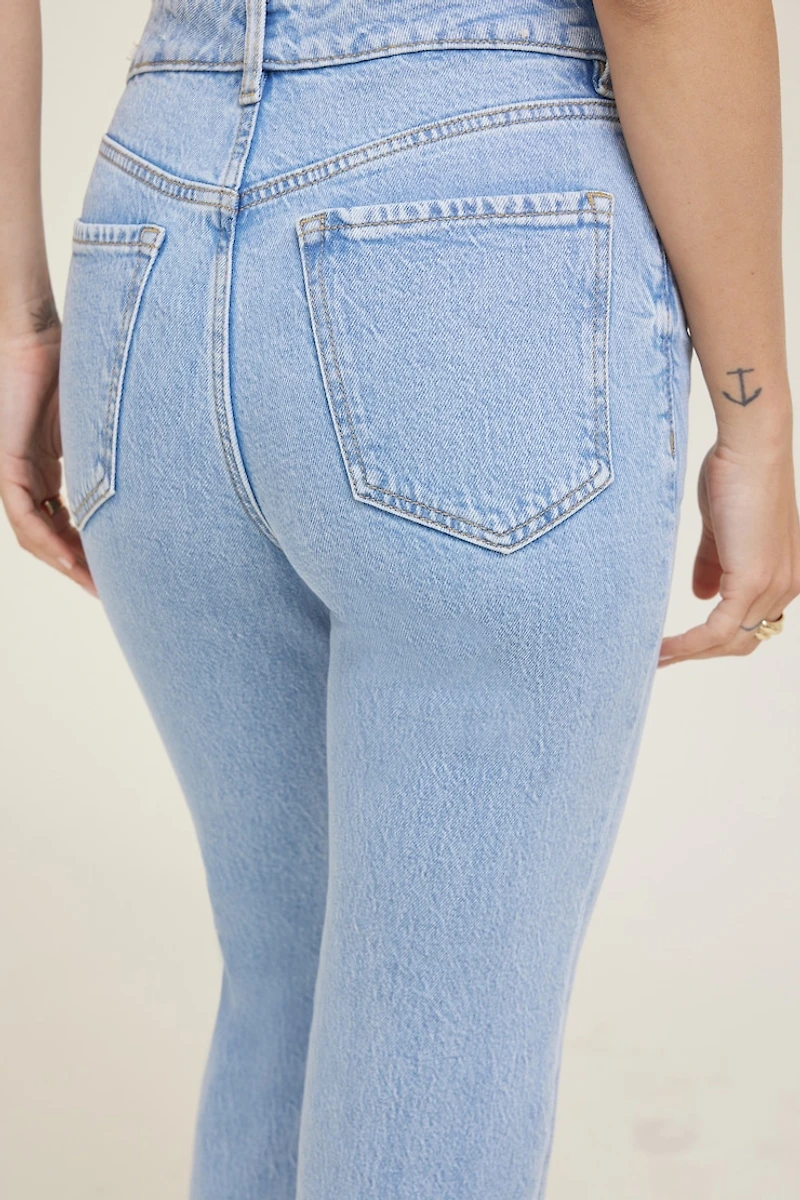 Frenchie High Rise Slim Leg Jeans