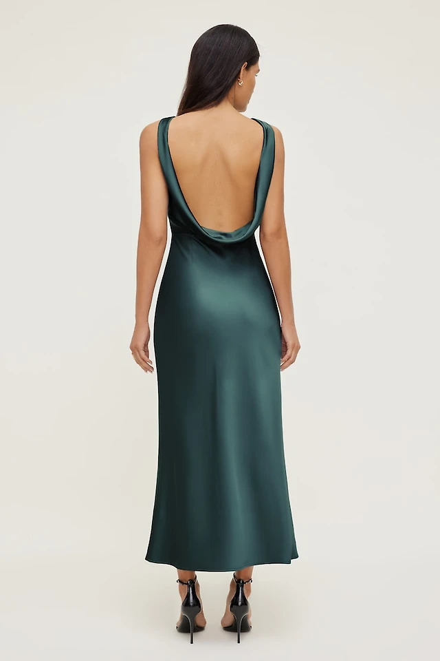 Dynamite Liora Satin Maxi Slip Dress | Shop Midtown