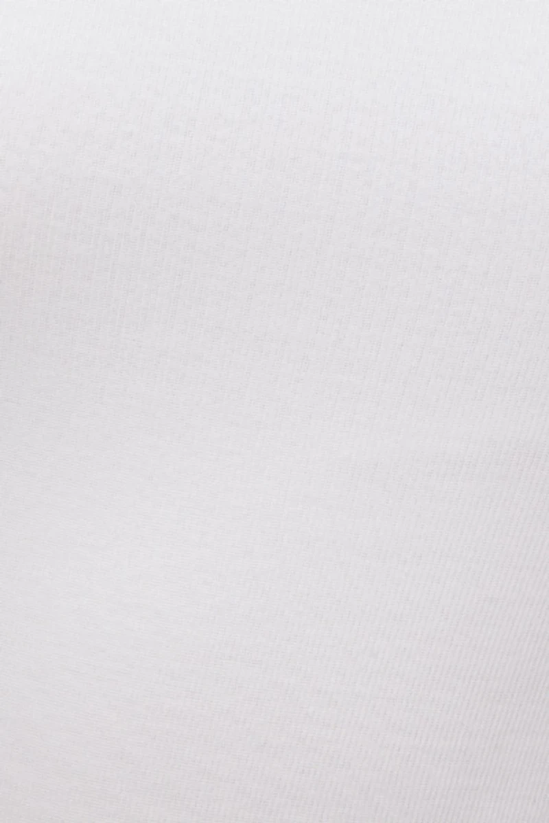 Sheer Layered Cami and Long Sleeve T Shirt